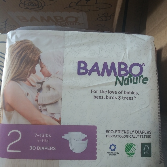 Bambo size 2 diapers - Picture 1 of 1